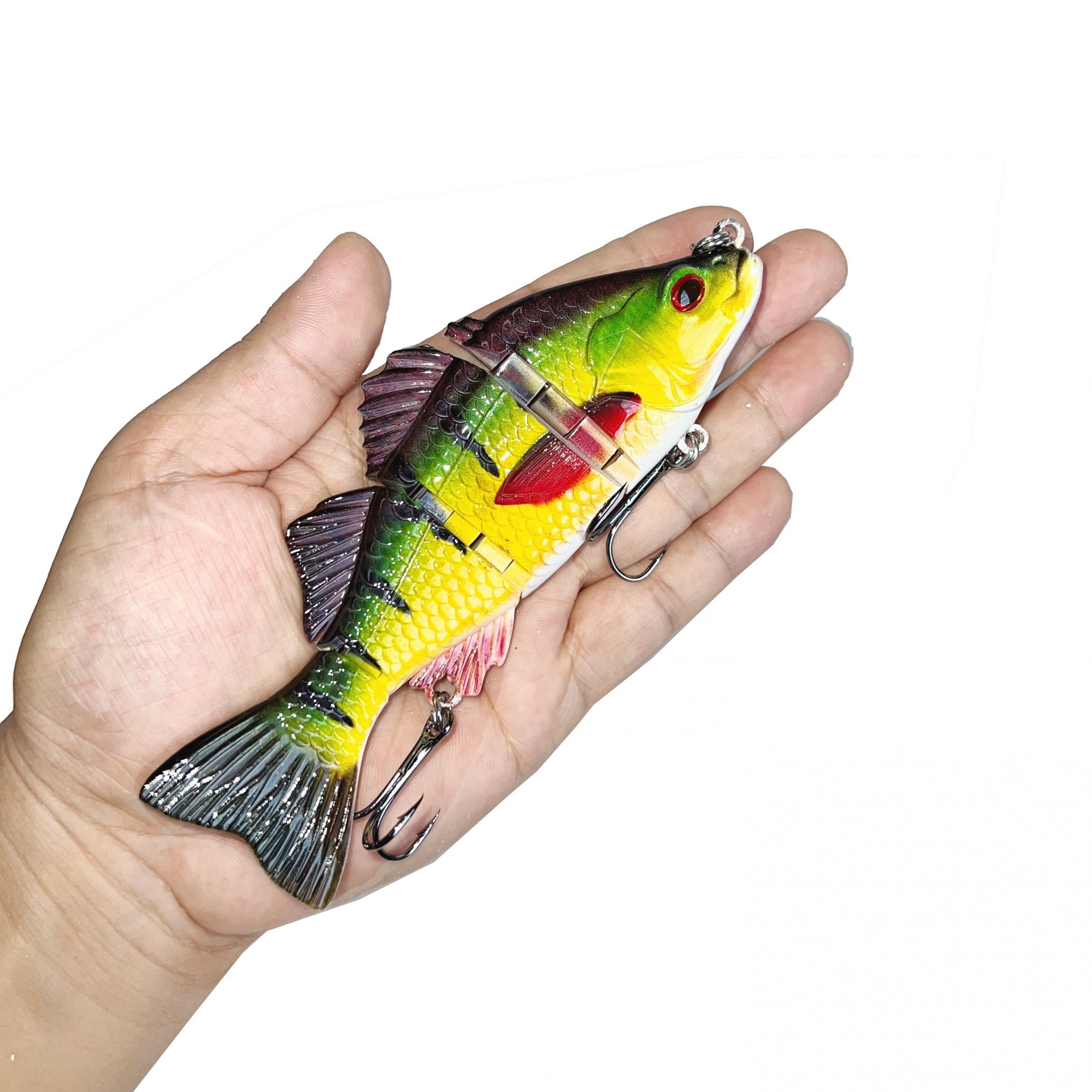 43g 1.52oz 4 Segments Sinking Wobblers Hard Bait Fishing Tackle