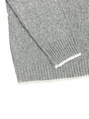 Casual Sweater Women's Long Sleeve V Neck Pullover