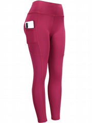 High Stretch Yoga Pants with Side Pockets
