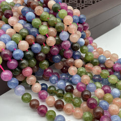 Tourmaline Loose Beads Candy Color Crystal Beads for Jewelry Making