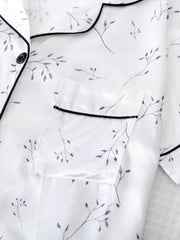 Floral Print Pajama Set Women's Sleepwear