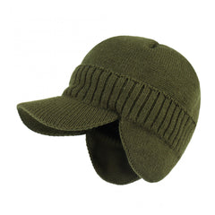Men's Winter Warm Velvet Knitted Hat With Earflaps