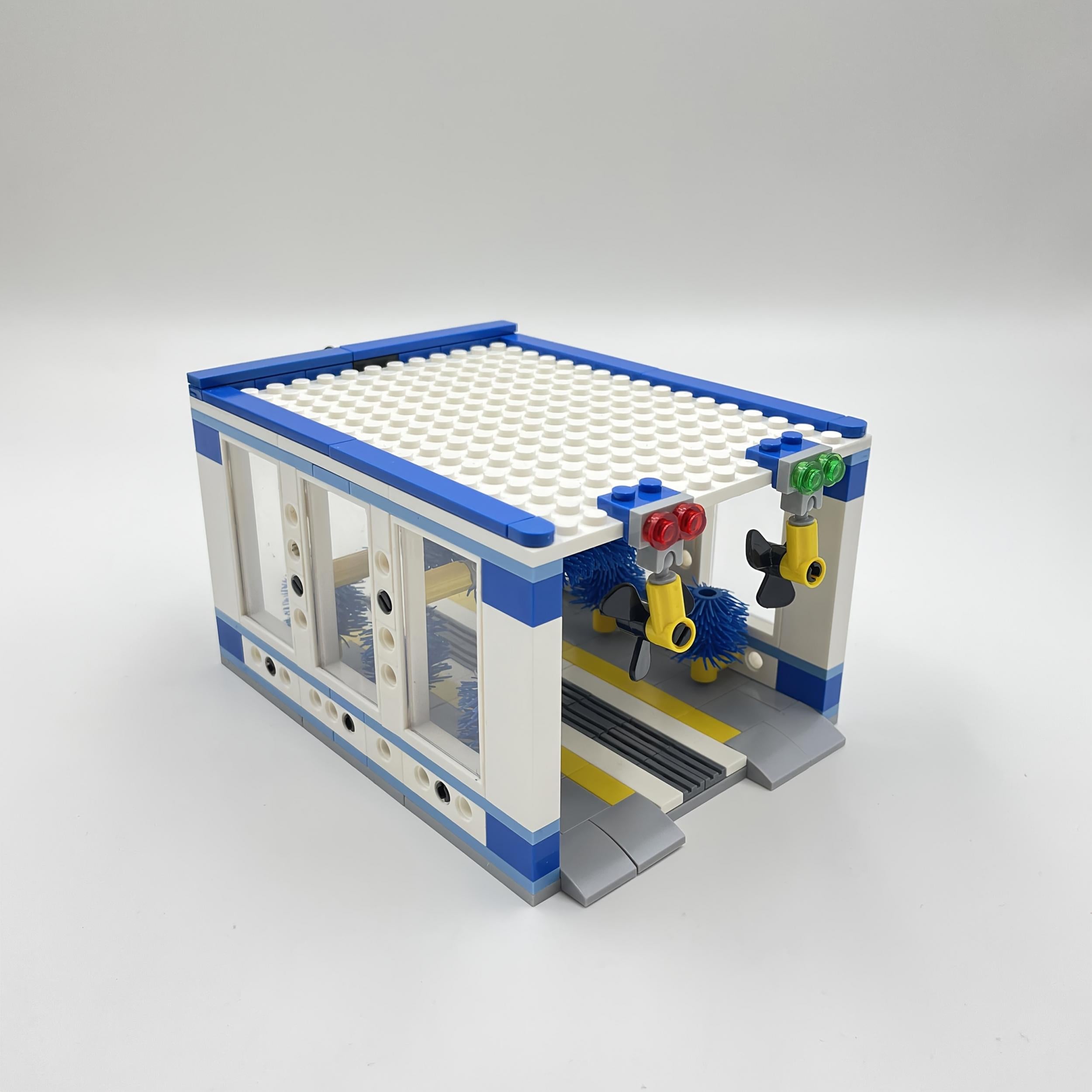 250pcs ABS Building Blocks Set Urban Street View MOC Model