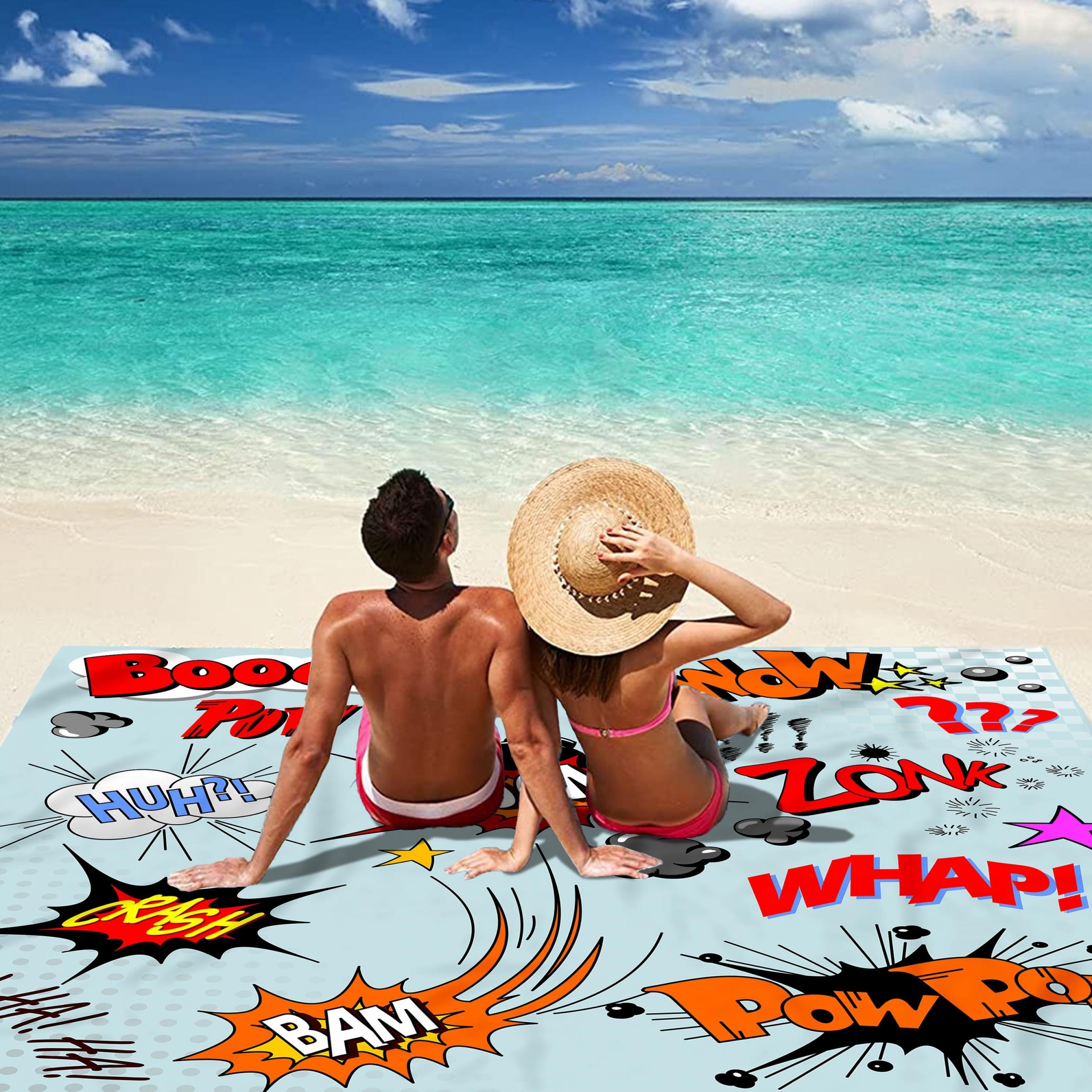 Funny Bomb Print Picnic Mat Waterproof Sandproof Outdoor Adventures