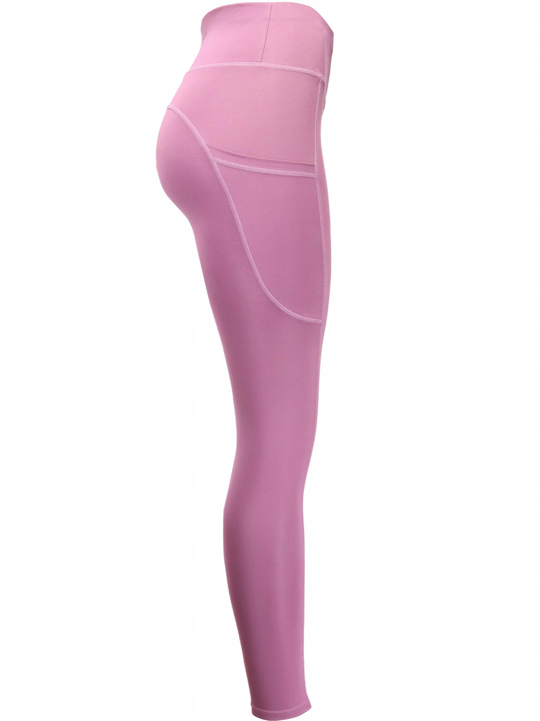 High Stretch Yoga Pants with Side Pockets