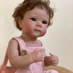 19" Realistic Vinyl Doll Named Bettie Bebe - Perfect Year's Present
