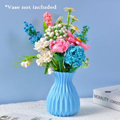 Flower Bouquet Building Blocks Kit Assembled Flower Model