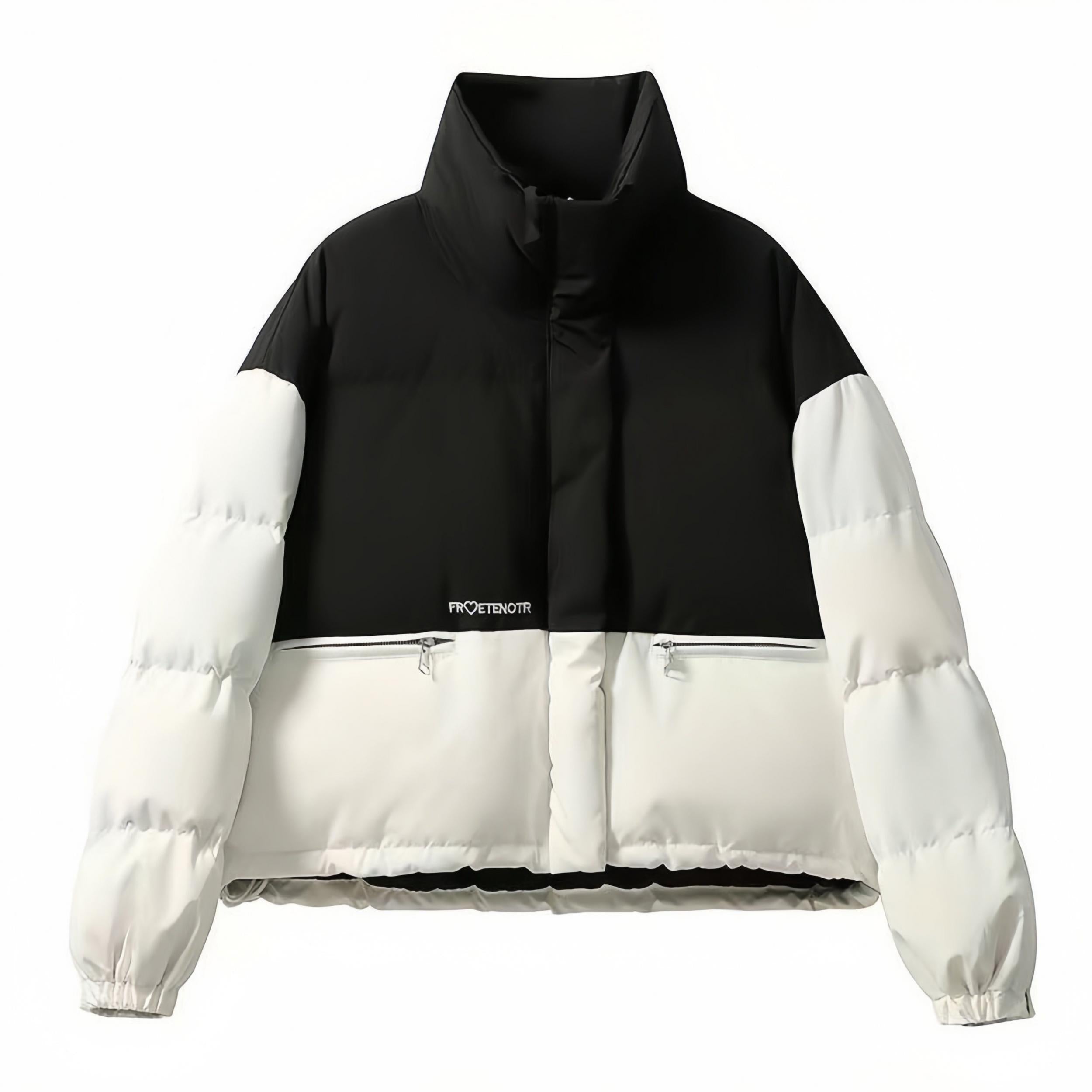 Warm Stand Collar Puffer Jacket Women