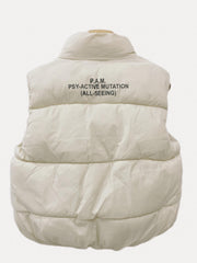 Sleeveless High Neck Jacket for Kids