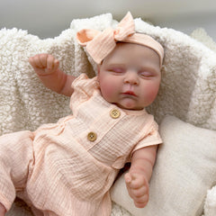 iCradle Anime Themed 19 Inch Reborn Lifelike Doll with Hand Painted Hair