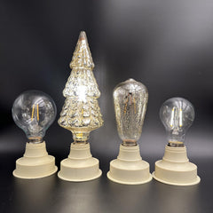 Retro Classic Electroplating G80 Christmas Tree Nursery Night Light