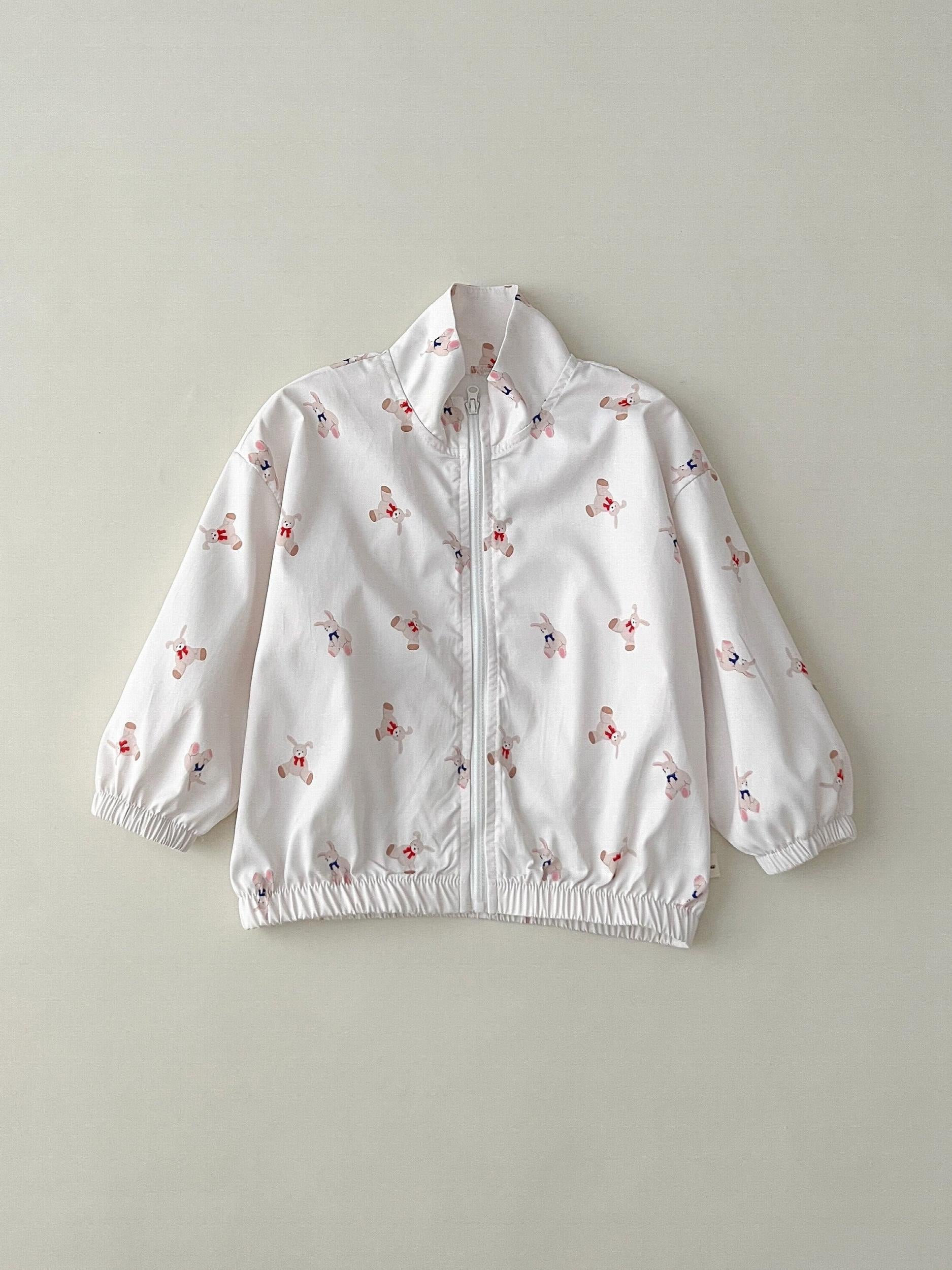 Baby Girls Cartoon Floral Long Sleeve Coat