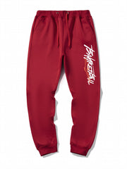 Men's Printed Sports Casual Trousers