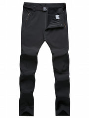 Unisex Thermal Ski Pants with Stretch & Windproof Fleece