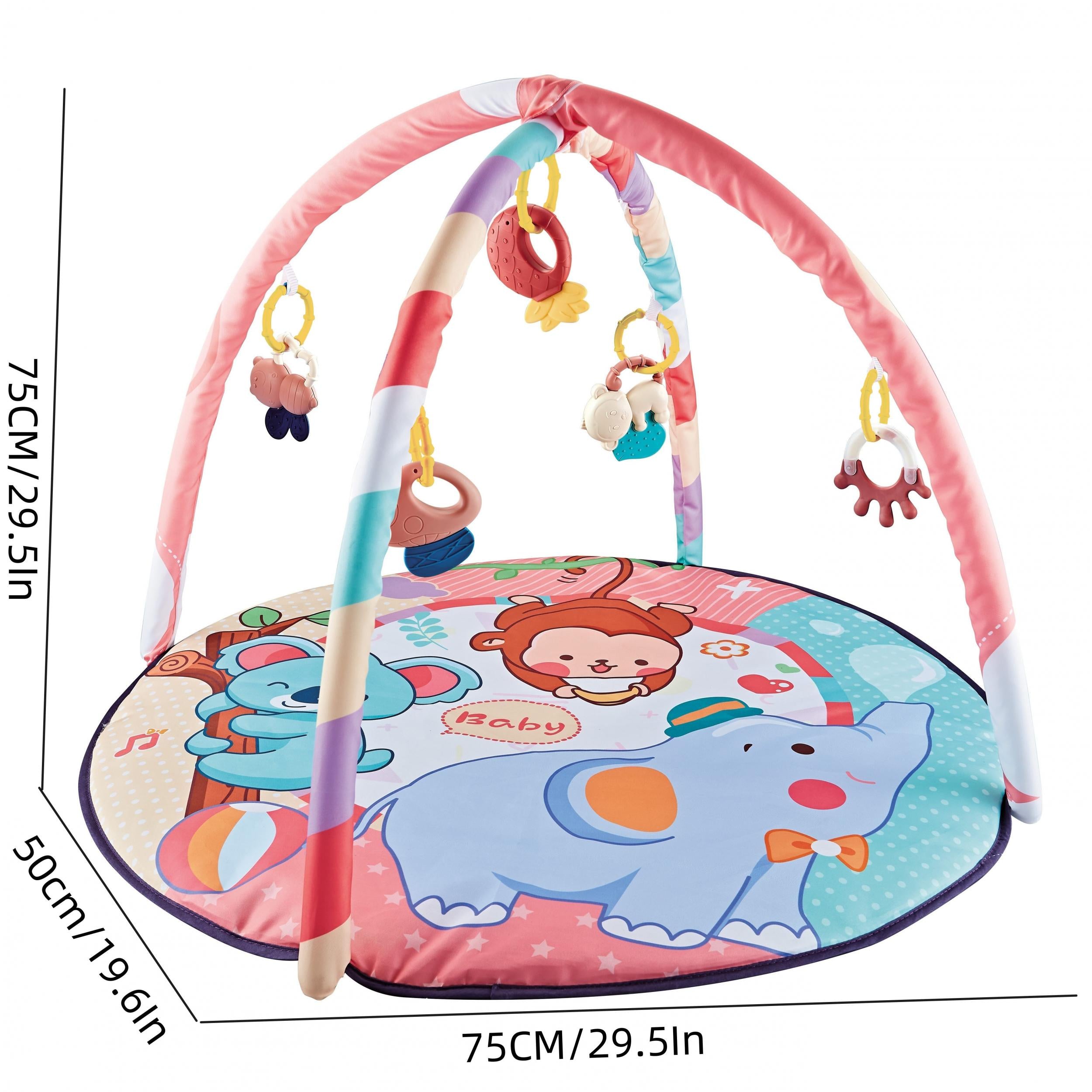 Baby Play Mat Activity Gym With Music Toys Sensory Motor Skill Development