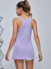 Dragonfly Graphic Sleeveless Tank Top Women's Summer Casual Loose Sports Shirt