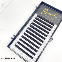 Soft Silk 0 15mm C Curl Lash Extensions 8 15mm Cat's Fox Eye Perfect for Salon
