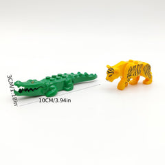Animal Accessories Set for Small Particle Building Blocks - Farmyard Animals