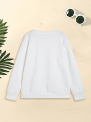 Girls' Long Sleeve Sweatshirt Spring Fall Mama's Girl Graphic Pullover