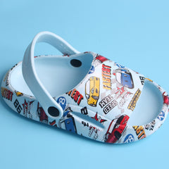 Boys Cartoon Car Garden Shoes Lightweight Anti Slip Sandals