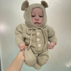 19 Inch Reborn Baby Doll Twins - Awake or Sleeping - Hand Painted Skin