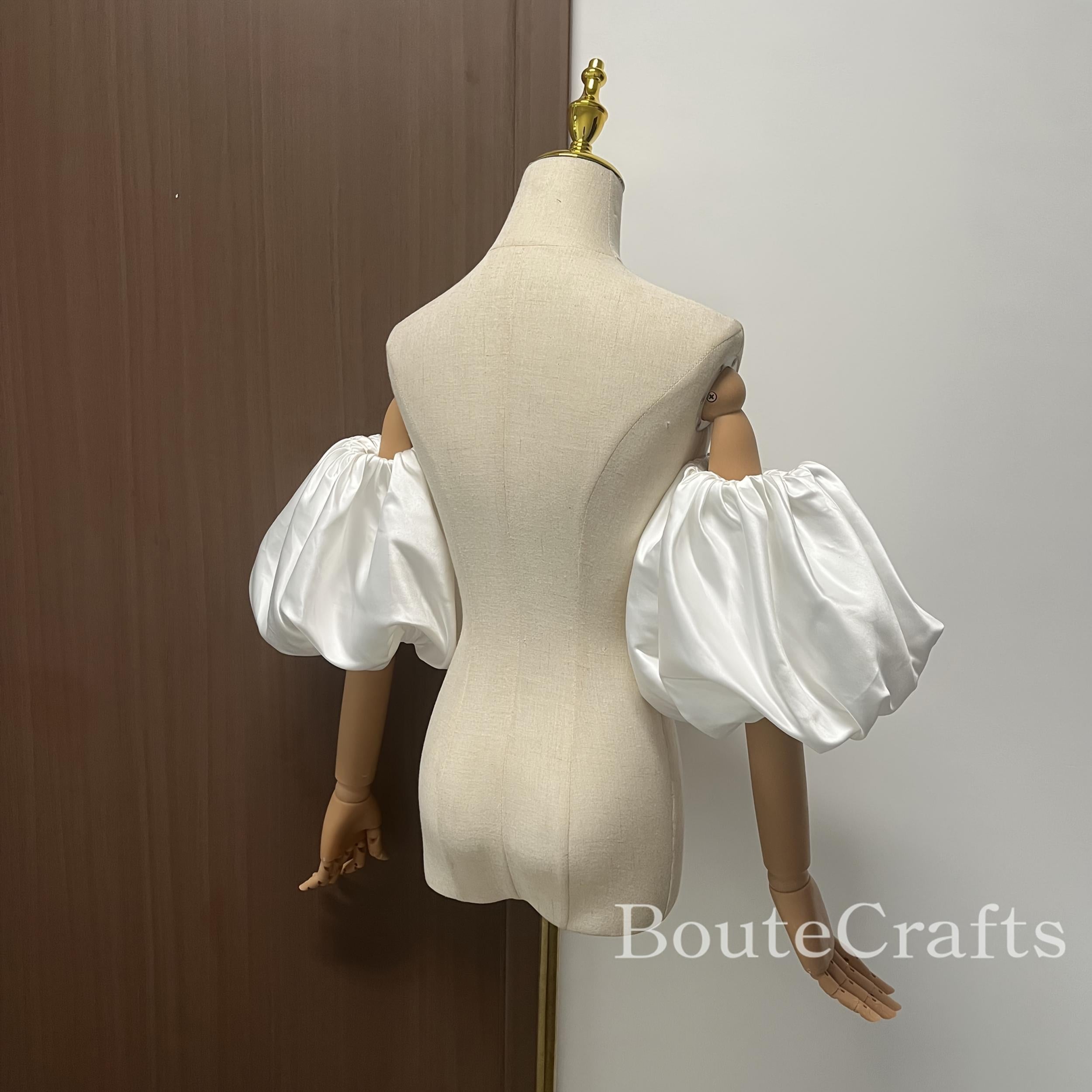 Satin Bridal Gown Wedding Dress Shawl Romantic Style Breathable