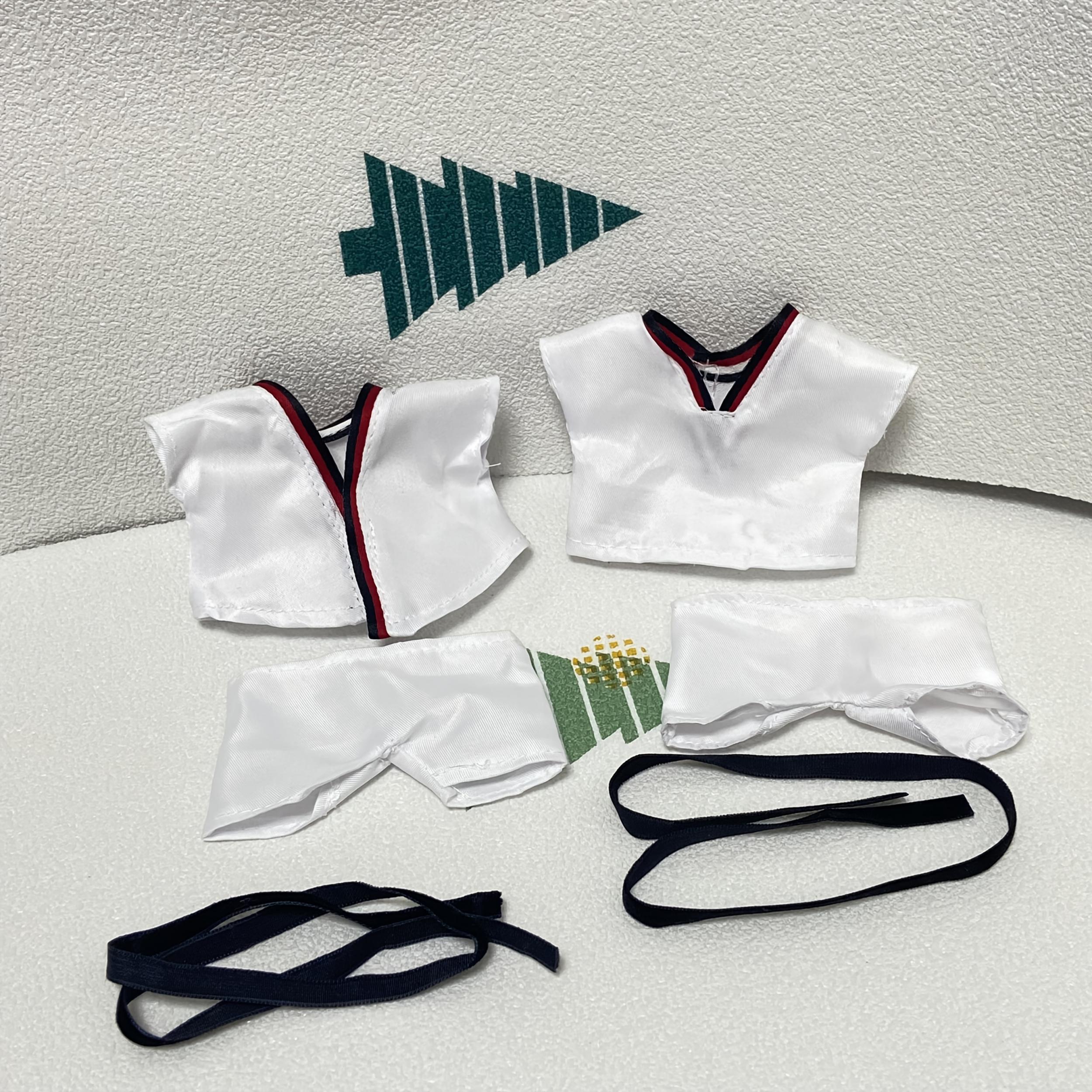 Doll Taekwondo Sports Three Piece Set