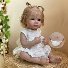 Adorable Princess Reborn Doll with Realistic Hair & Dress Perfect Gift for Kids