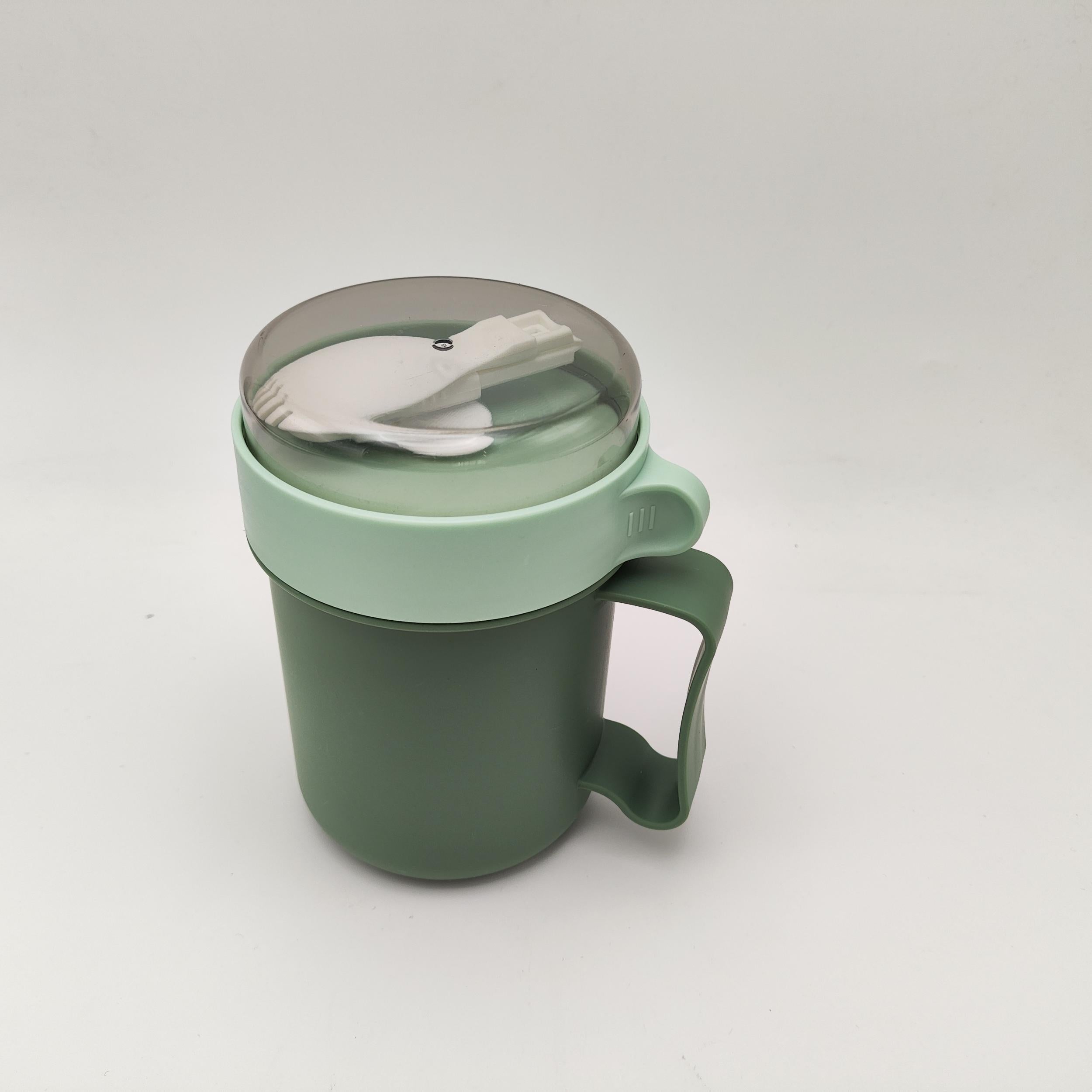 Breakfast Cup Soup Cup With Cover Outdoor Tableware