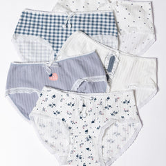 5pcs Girl's Triangle Panties Cartoon Pattern Underwear 95 Cotton Kids Clothes