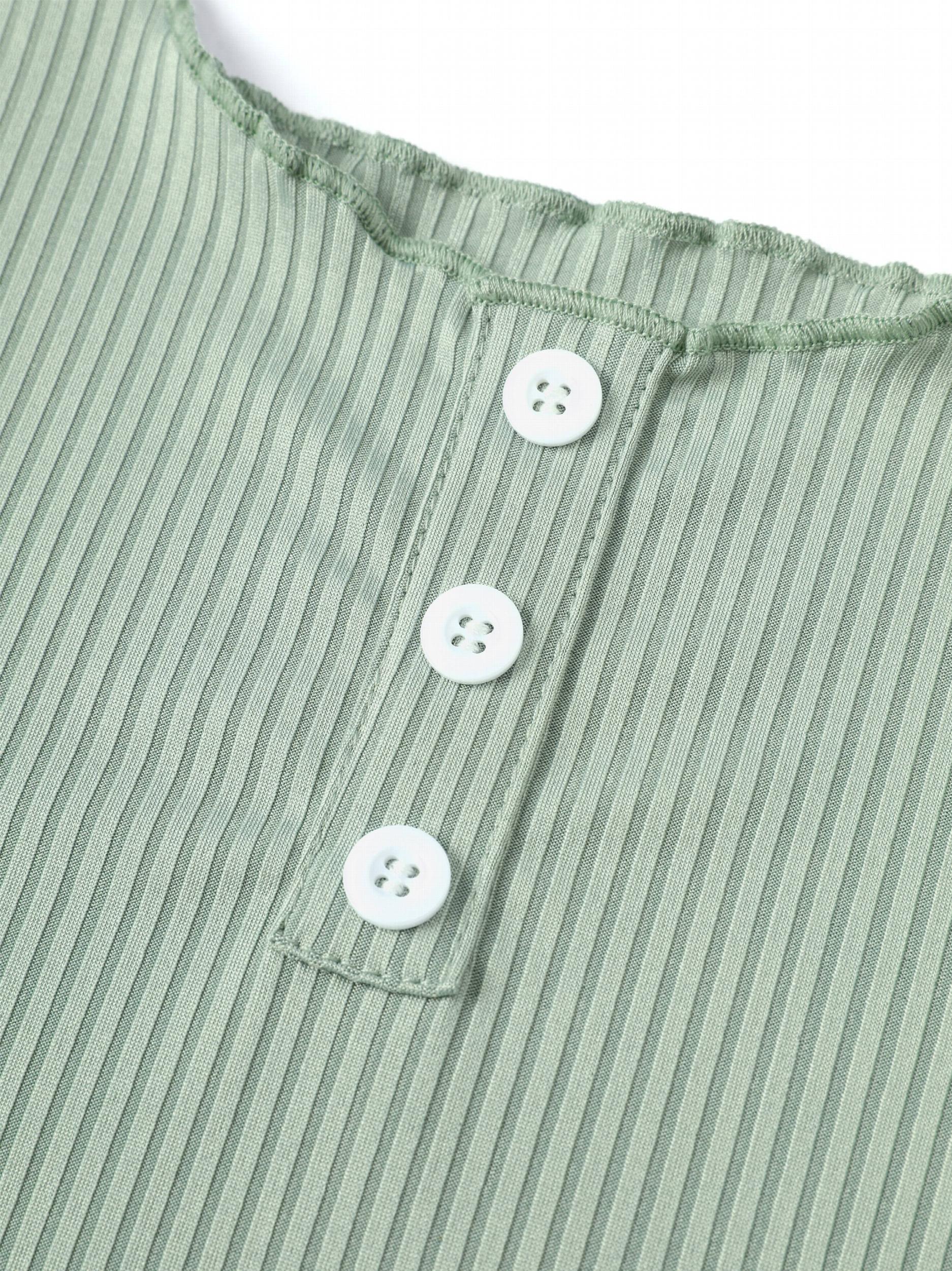 Tank Top & Lace Up Shorts Pajama Set