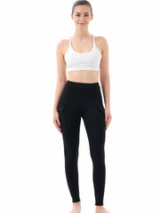 High Waisted Yoga Pants with Pockets - Tummy Control Leggings
