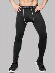 Men's High Stretch Fitness Training Legging Gym Sports