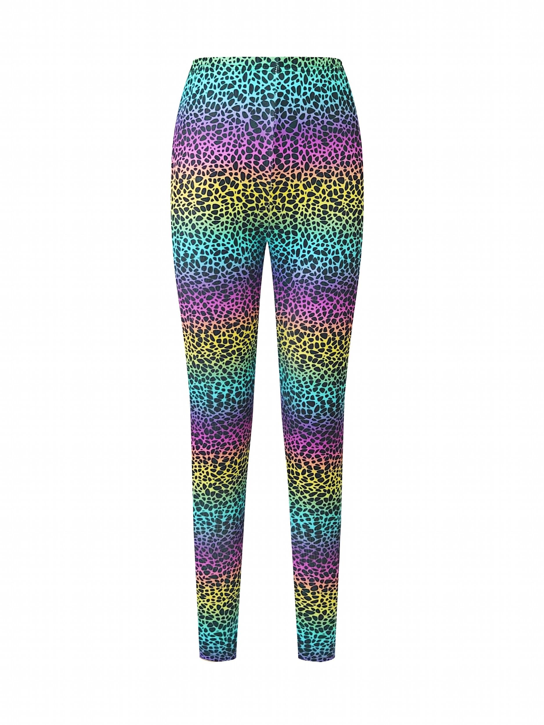 Leopard Print Yoga Pants Running Fitness Leggings