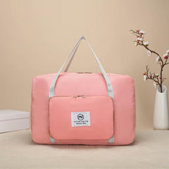 Foldable Large Capacity Duffle Bag Lightweight Weekender Carry On Luggage
