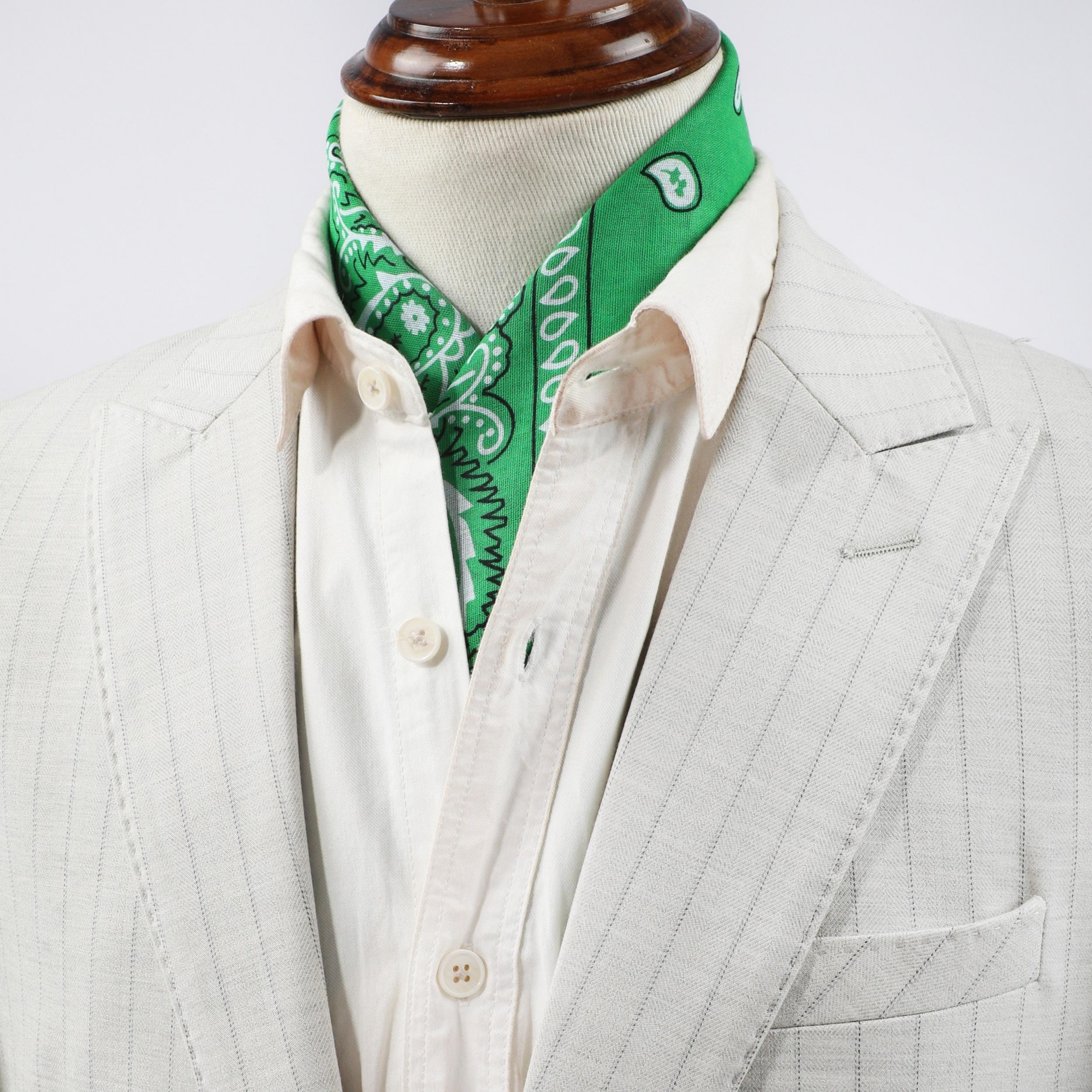 Men's Cashew Ethnic Square Scarf Headscarf Face Scarf