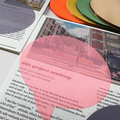 160 Sheets Transparent Sticky Notes Waterproof Translucent Memo Pad