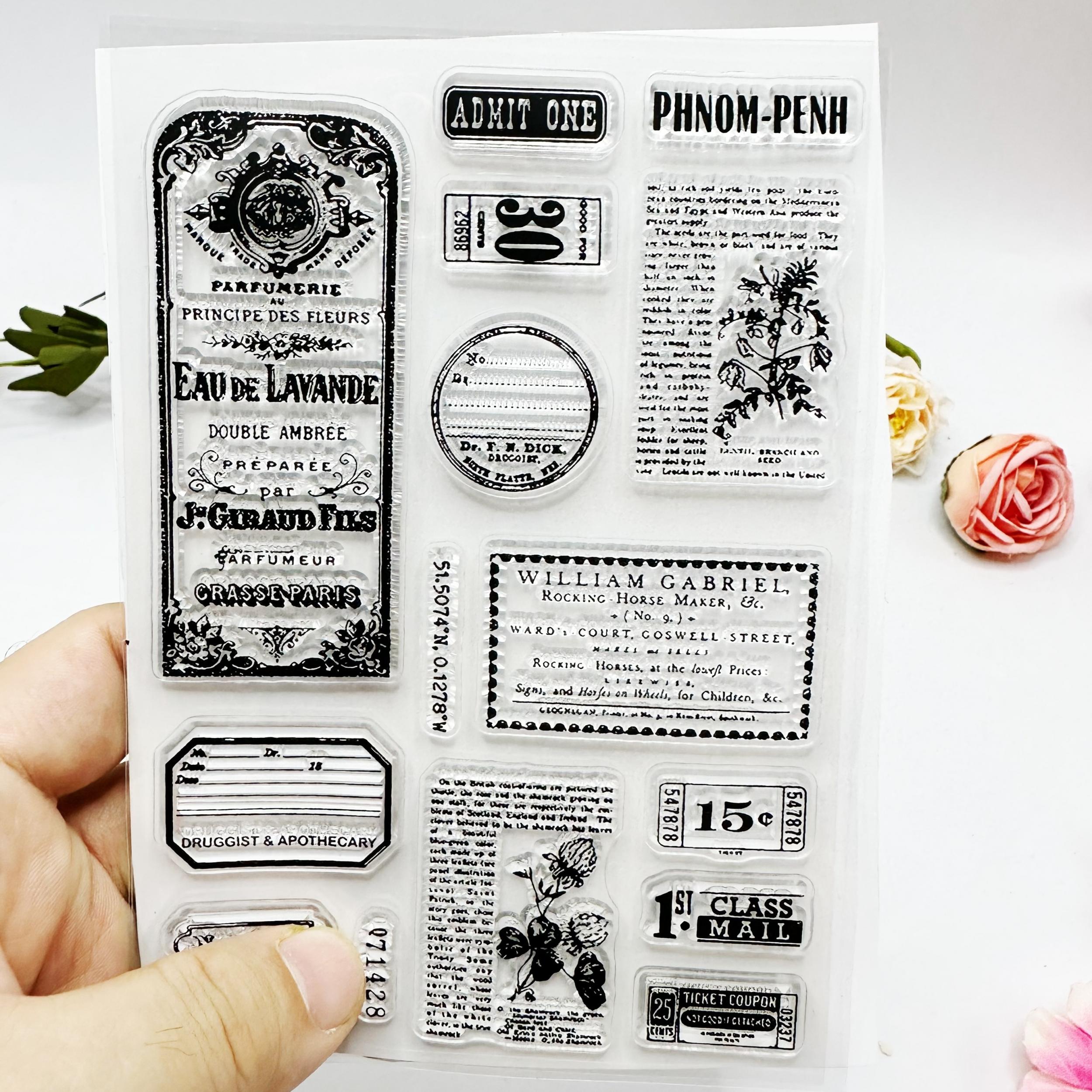 1pc Transparent Seal Stamps