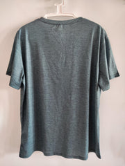 DJ MODE Pattern Print Men's Short Sleeve Comfy T-shirt Graphic Tee