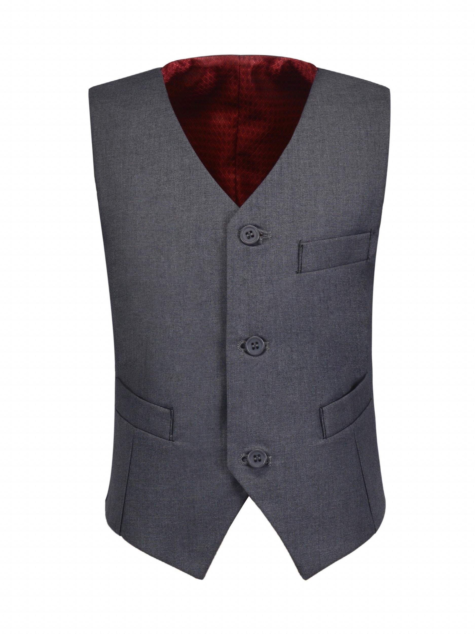 Boys Formal Gentleman Vest for Competition Wedding Banquet