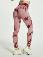 Tie Dye High Waist Yoga Leggings