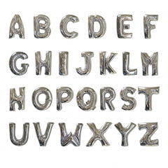 40 64 Cm Silvery 26 Letters Wedding Party Set
