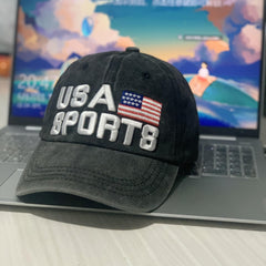 Letter Embroidery Baseball Cap for Couple