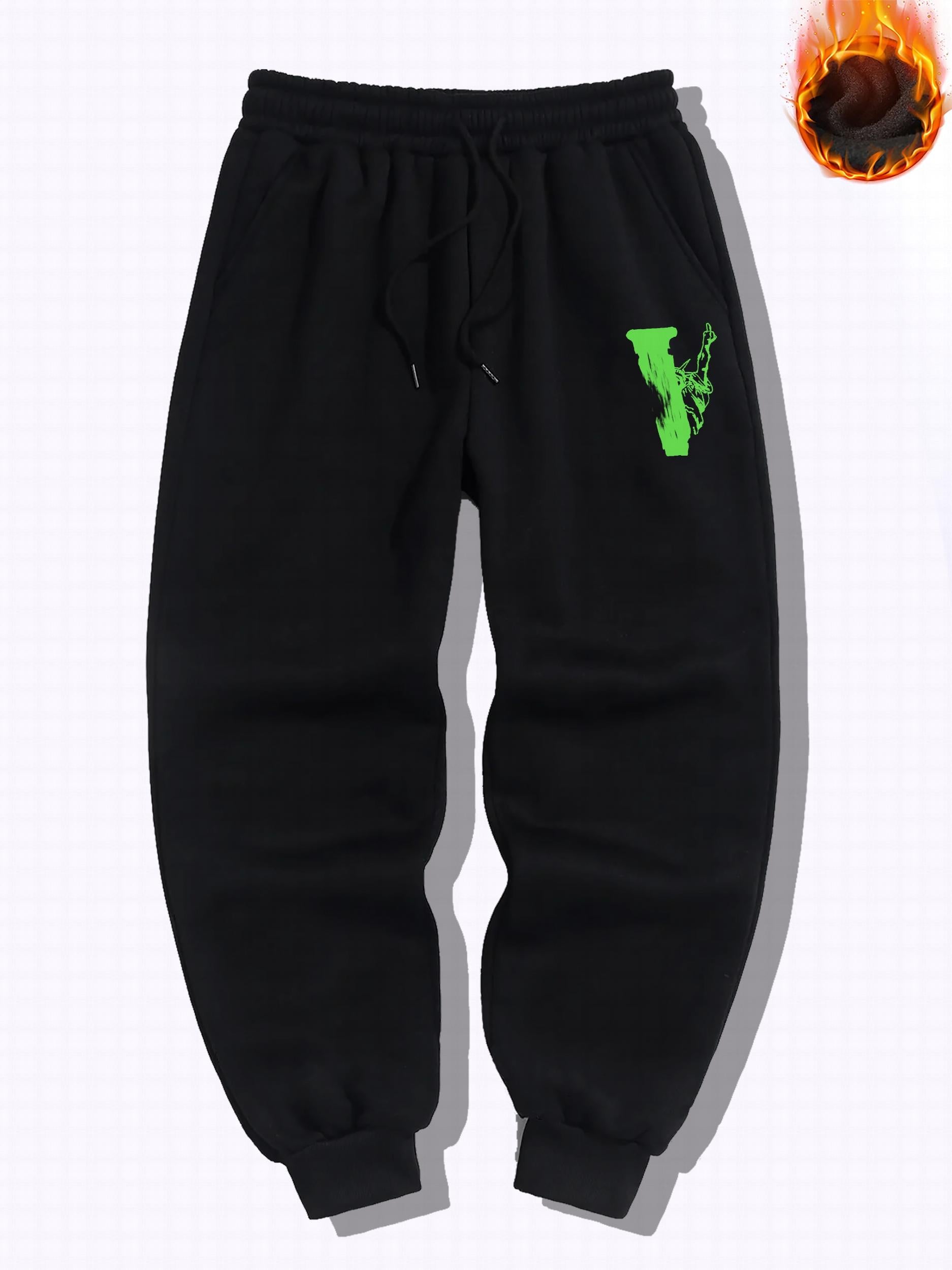 Men's Pattern Print Casual Sweatpants