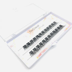 DIY Eyelash Extension Clusters 3D Segmented False Lashes Set