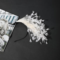 Faux Feather Headband Hair Band for Party