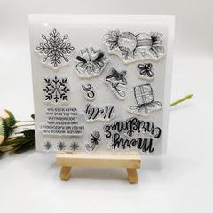 Christmas Snowflake Gift Stamp