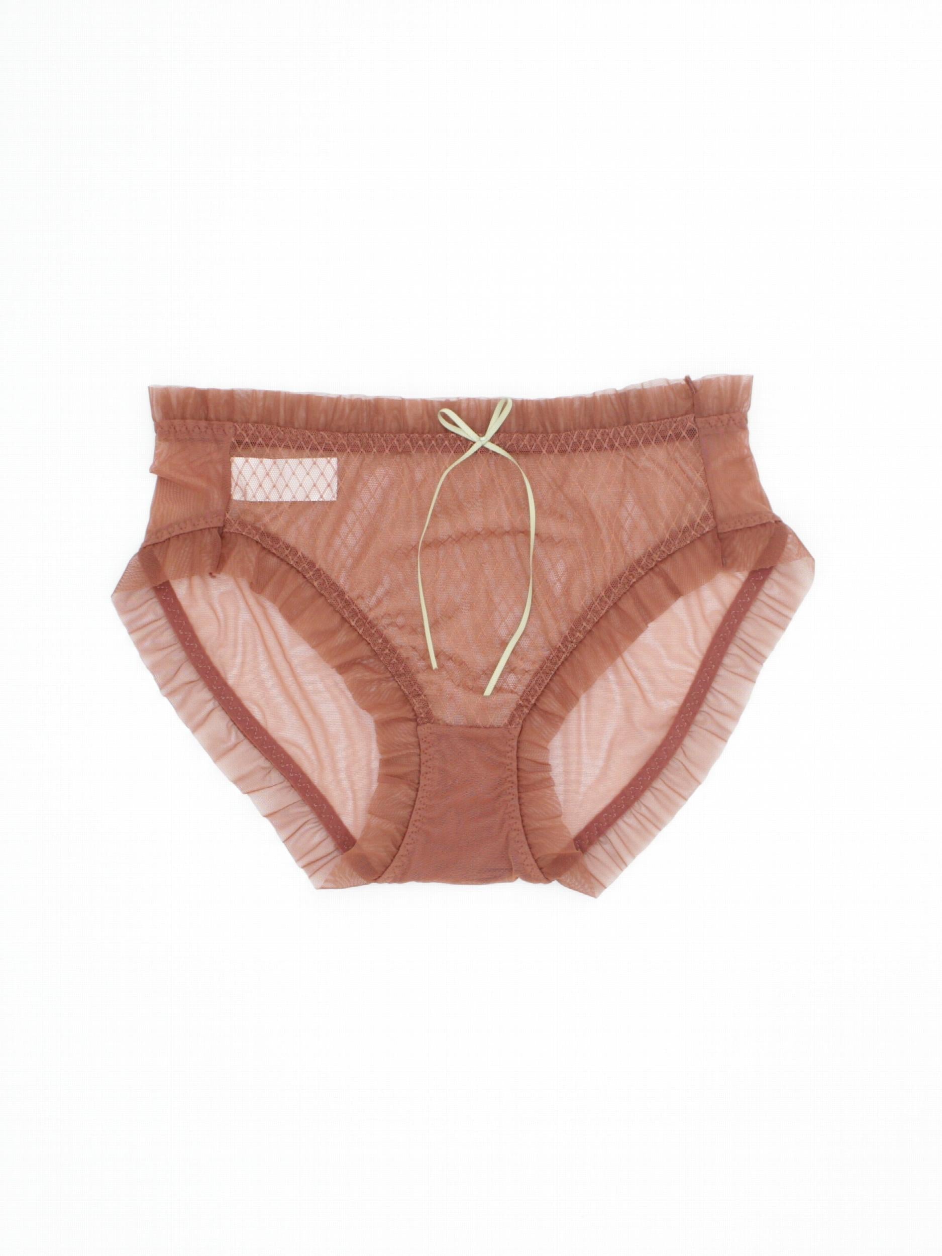 3 Pack Plus Size Panties Set Women's Plus Contrast Lace Underwear