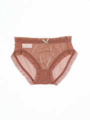 3 Pack Plus Size Panties Set Women's Plus Contrast Lace Underwear