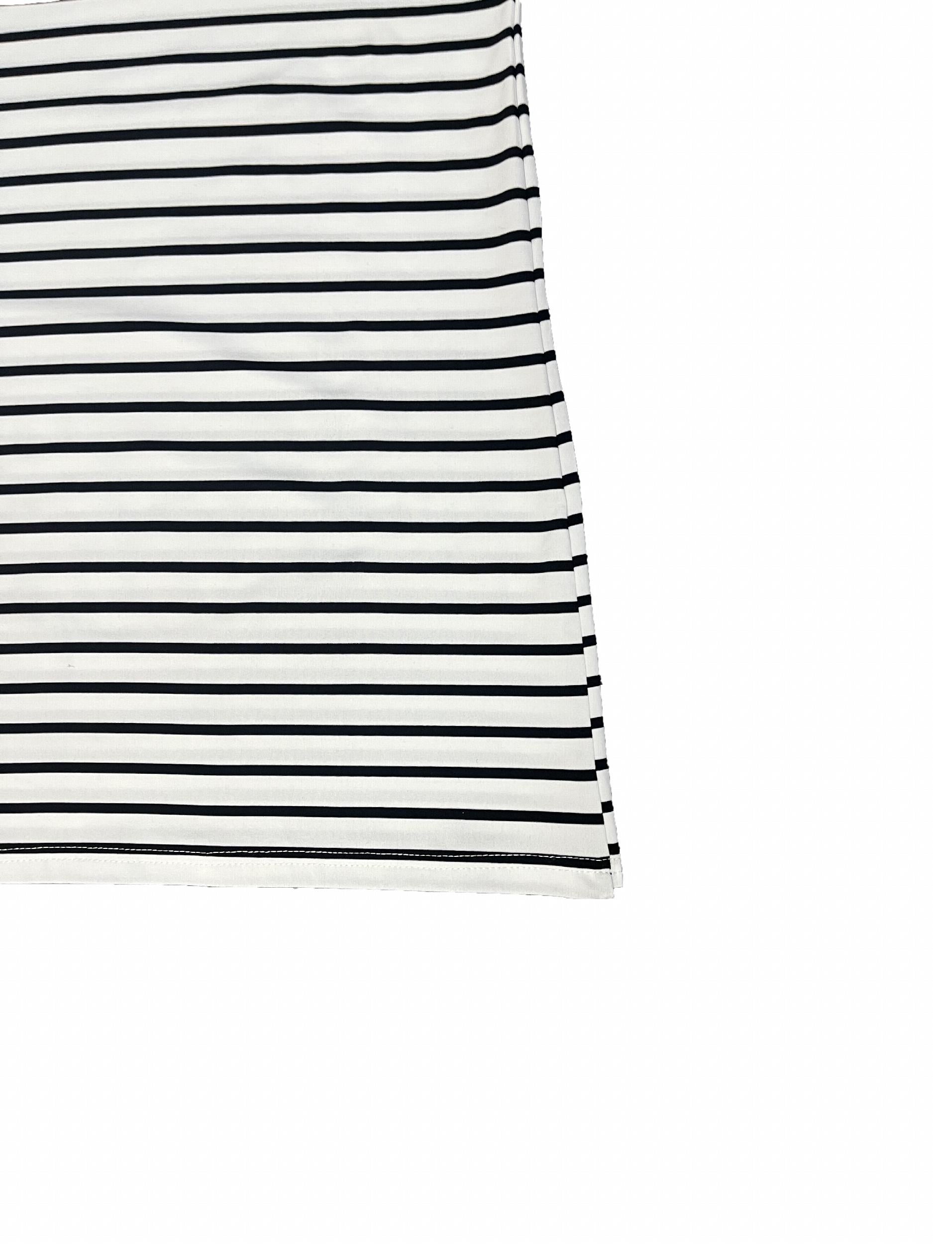 Colorblock Stripe Print Short Sleeve Dress